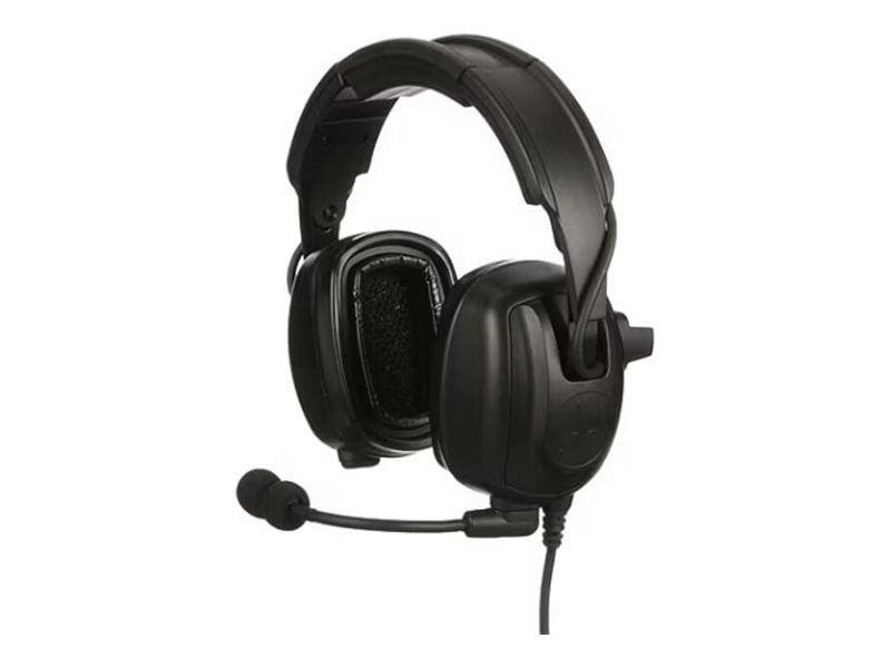 Motorola Heavy-Duty Over-the-Head Headset with VOX & 2-Pin Plug