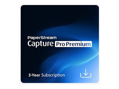 PaperStream Capture Pro Premium - subscription license (3 years) - 1 licens