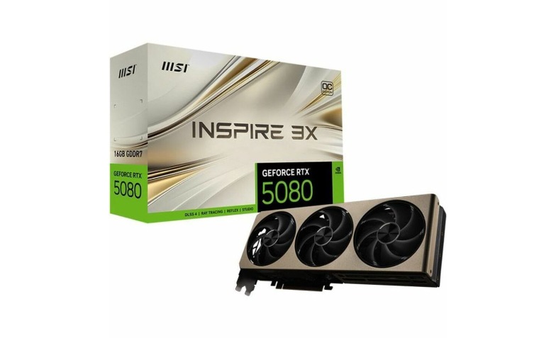 ✨BESSページ✨ MSI RTX 5080 16G INSPIRE 3X OC - G5080-16I3C - Graphic Cards - CDW.ca