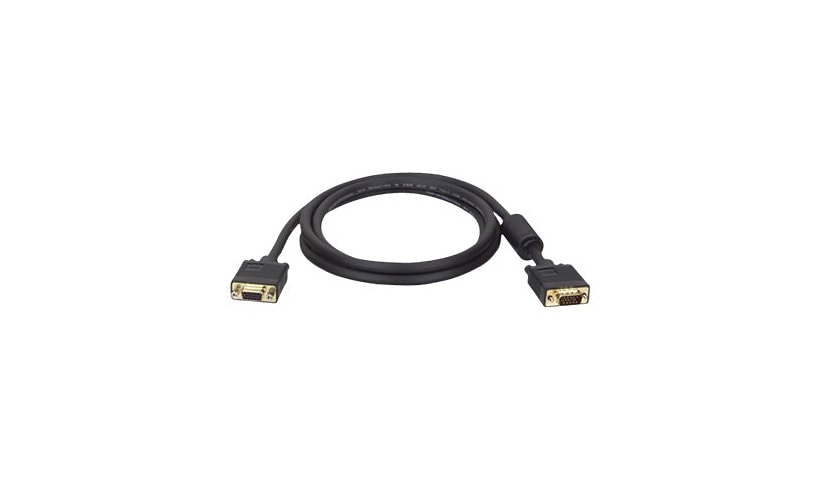 Tripp Lite 50ft VGA Coax Monitor Extension Cable with RGB High Resolution HD15 M/F 1080p 50' - VGA extension cable - 50