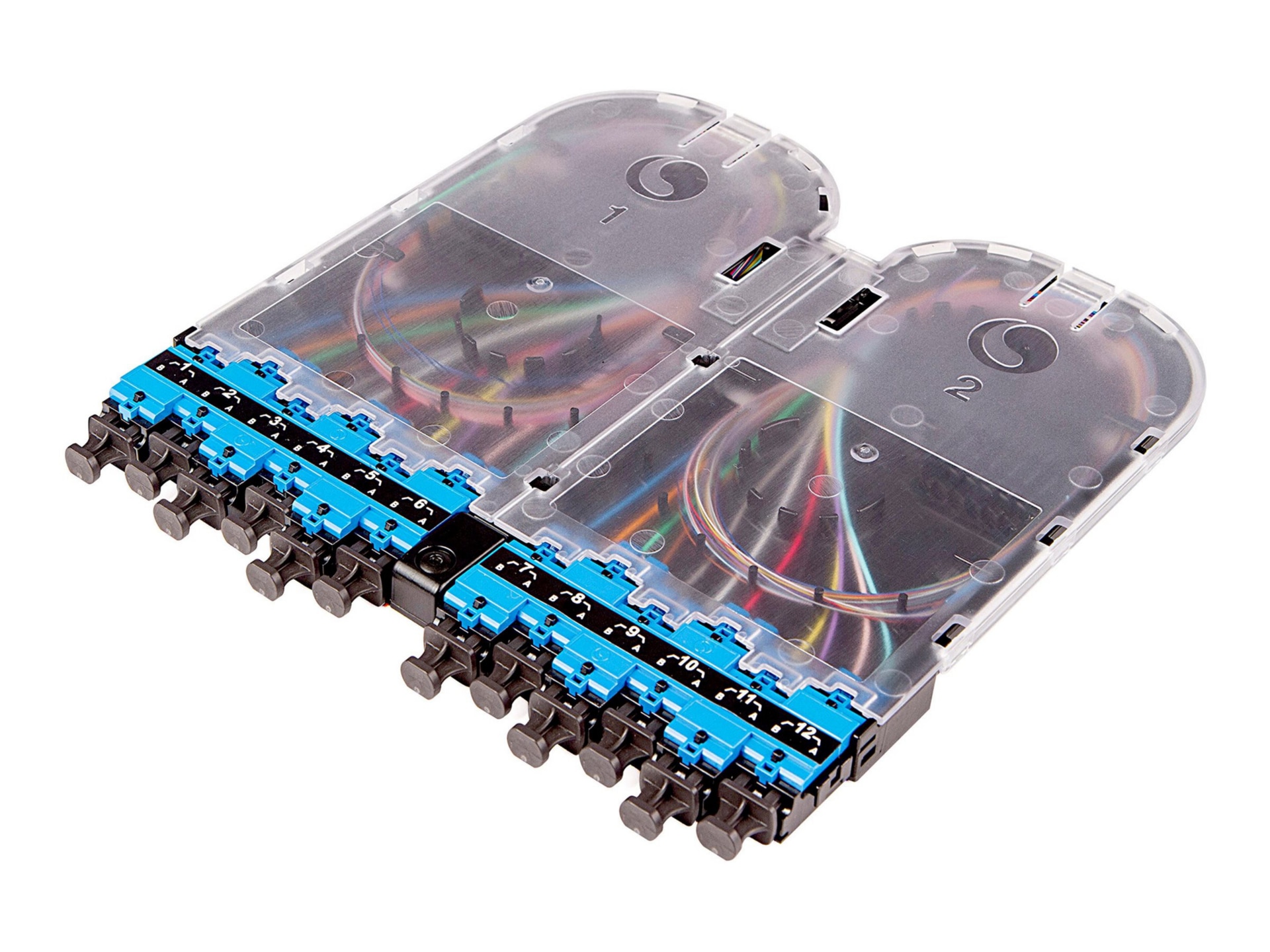 SYSTIMAX ULL EHD fiber optic cassette - singlemode, with dust plugs and pig