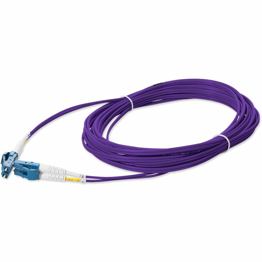 Proline 2m LC to LC Purple OS2 Duplex OFNR (Riser-Rated) SMF Fiber Patch Cable