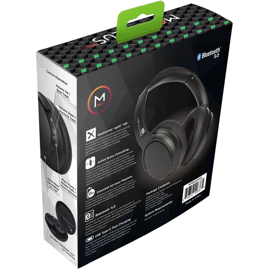 Morpheus 360 Synergy HP9550HD Wireless Over-Ear Headphones - Thumbnail 5