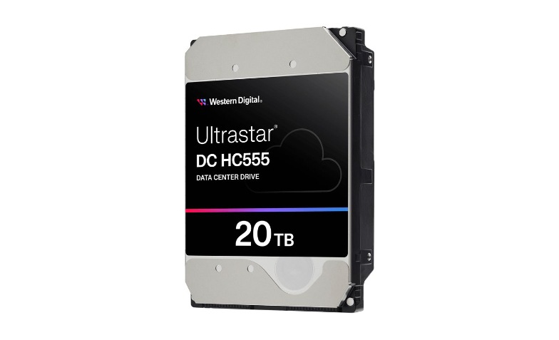 WD Ultrastar DC HC555 - hard drive - Data Center - 20 TB - SATA