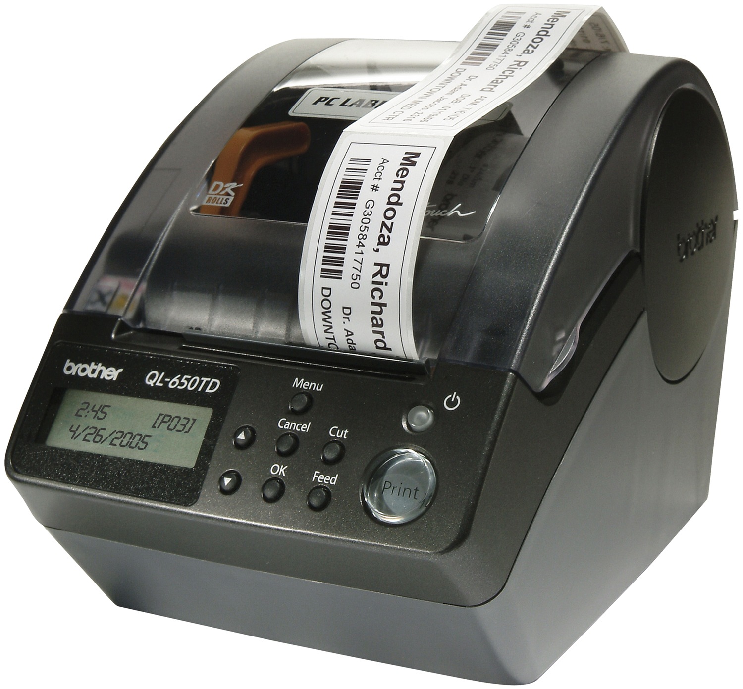 Brother QL-650TD Label / Bar Code Printer