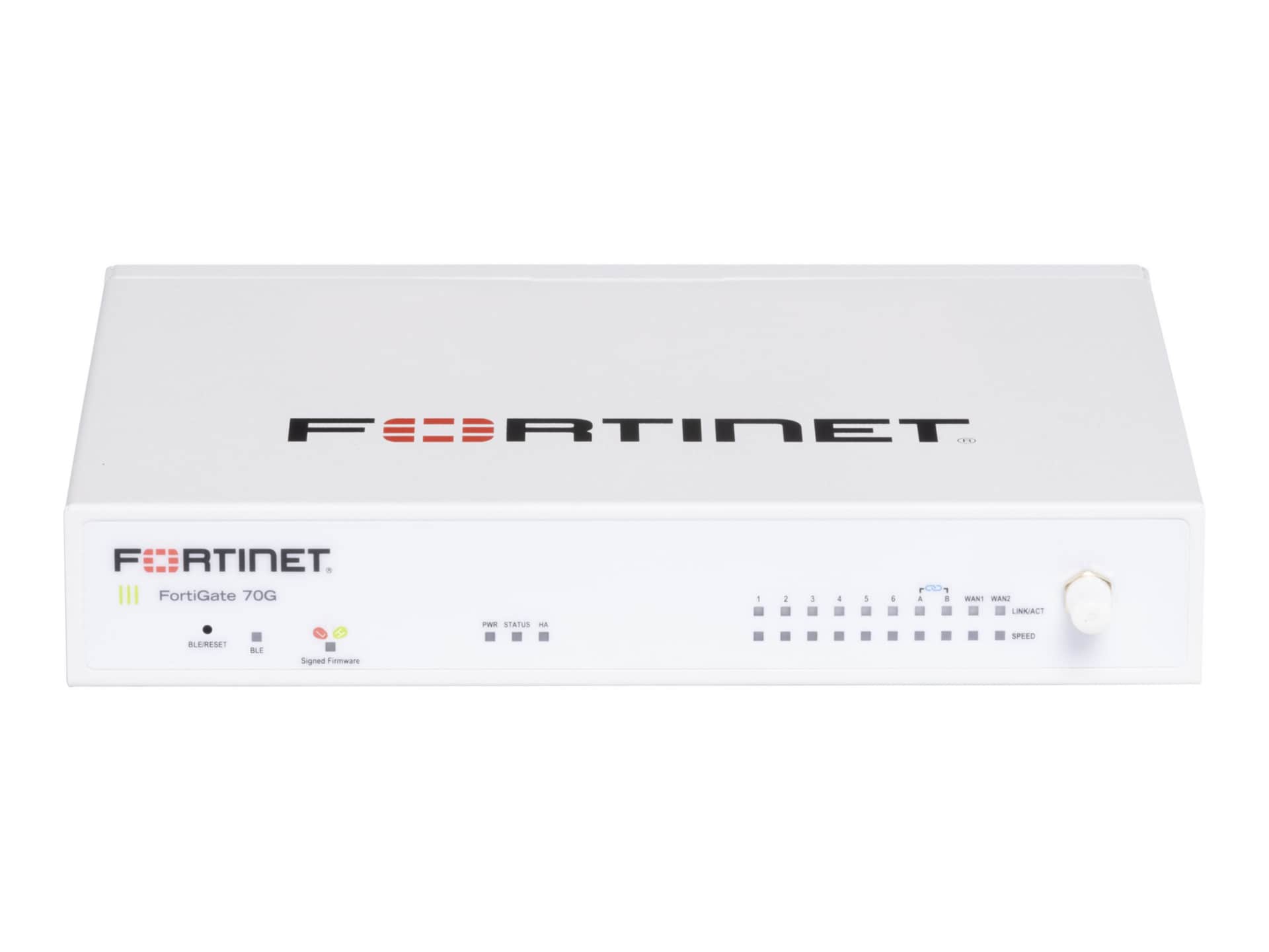 Fortinet FortiGate 71G - security appliance - cloud-managed - with 3 years
