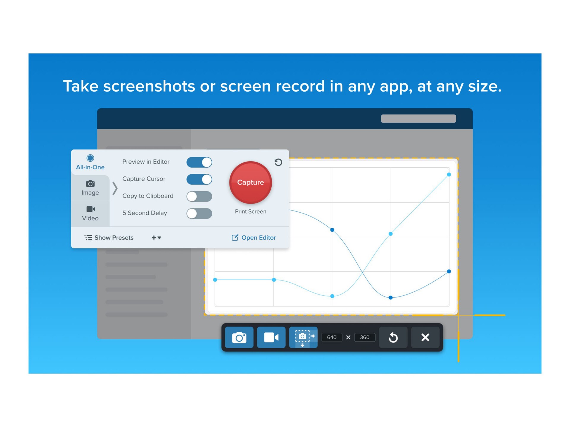 Thumbnail 5 of 8 for Snagit 2025 - Business License + Maintenance - 1-9 Users
