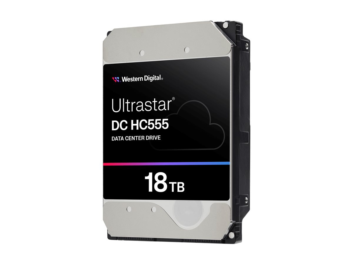 WD Ultrastar DC HC555 - hard drive - Data Center - 18 TB - SAS 12Gb/s
