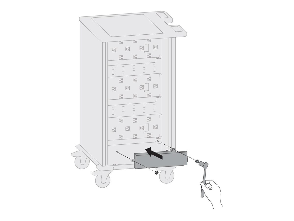 Ergotron - charging trolleys timer for cart