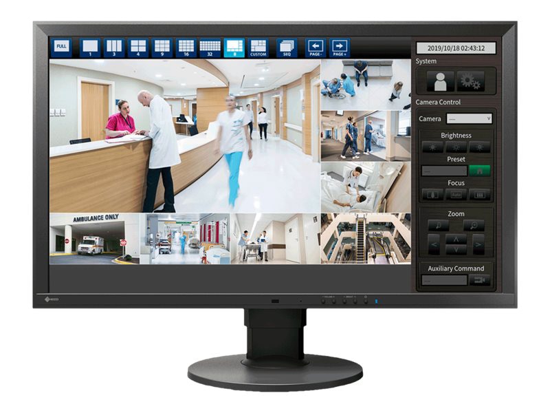Eizo DuraVision FDF2712W-IP 27" IP Video Decoder Monitor with 32-Channel Support & HDMI Output