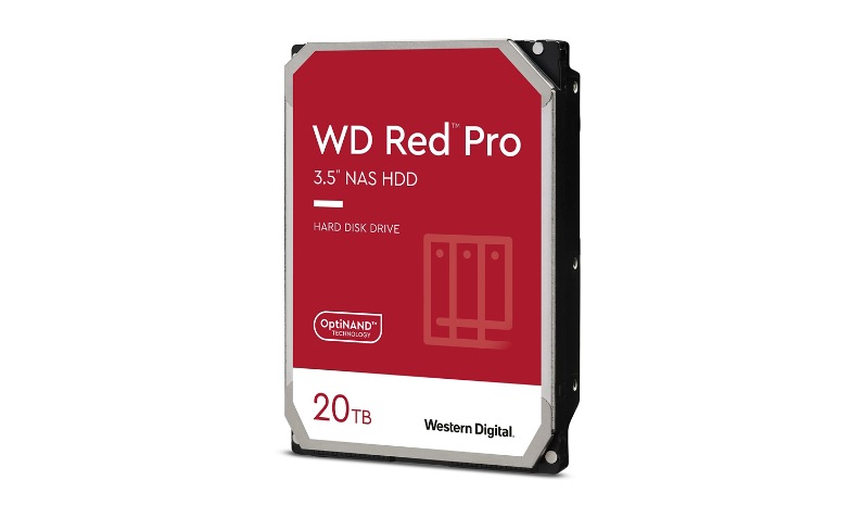 WD Red Pro WD202KFGX - hard drive - Enterprise - 20 TB