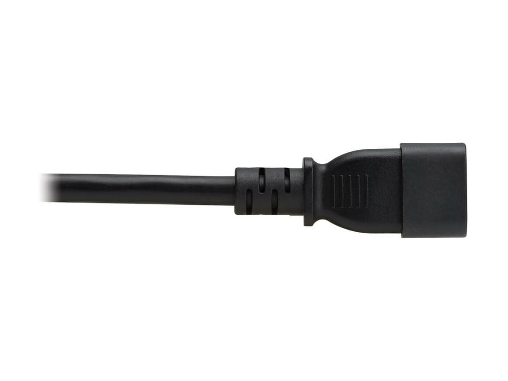 Thumbnail 2 of 4 for Eaton Tripp Lite Series Power Cord, C14 to C21 - Heavy-Duty, 15A, 250V, 14 AWG, 5 ft. (1.5 m), Black