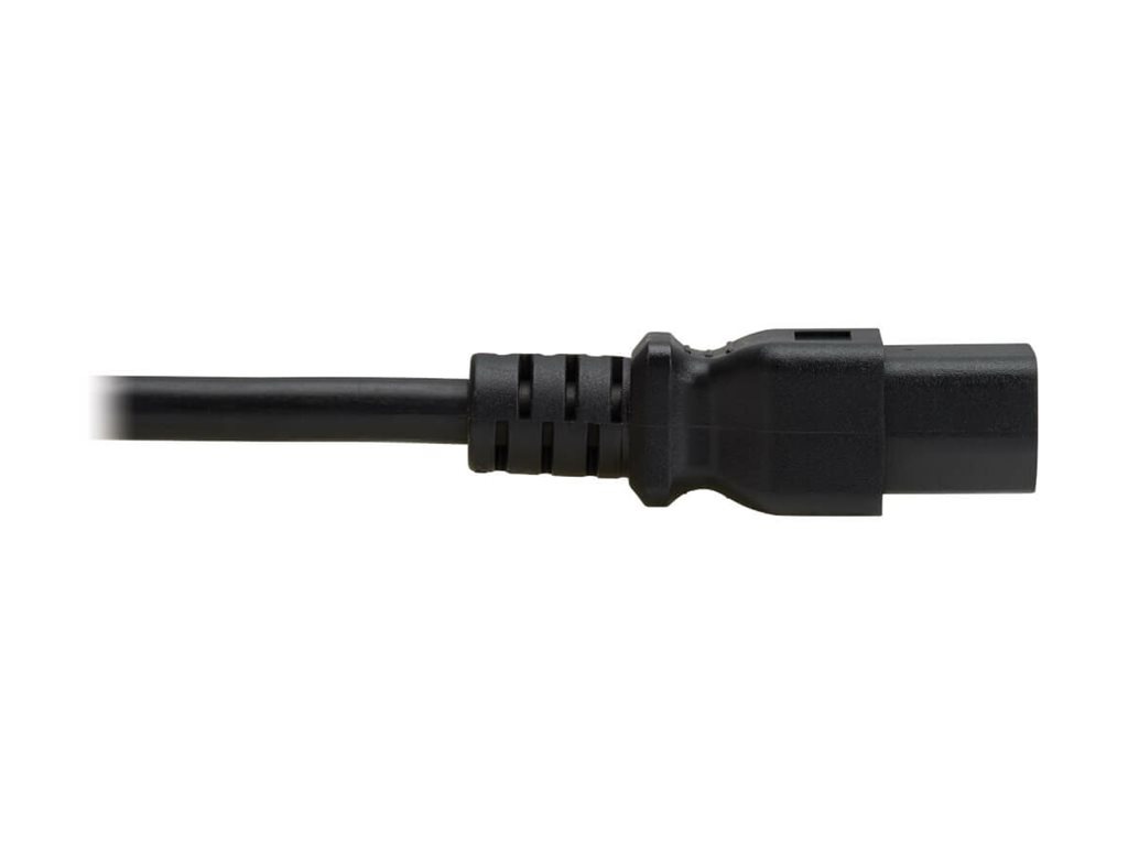 Thumbnail 3 of 4 for Eaton Tripp Lite Series Power Cord, C14 to C21 - Heavy-Duty, 15A, 250V, 14 AWG, 5 ft. (1.5 m), Black