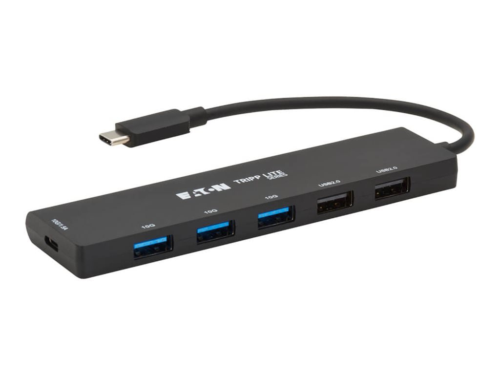 Eaton Tripp Lite series Slim USB Hub 6-Port 10Gbps & USB-A 2.0 Hub Ports US