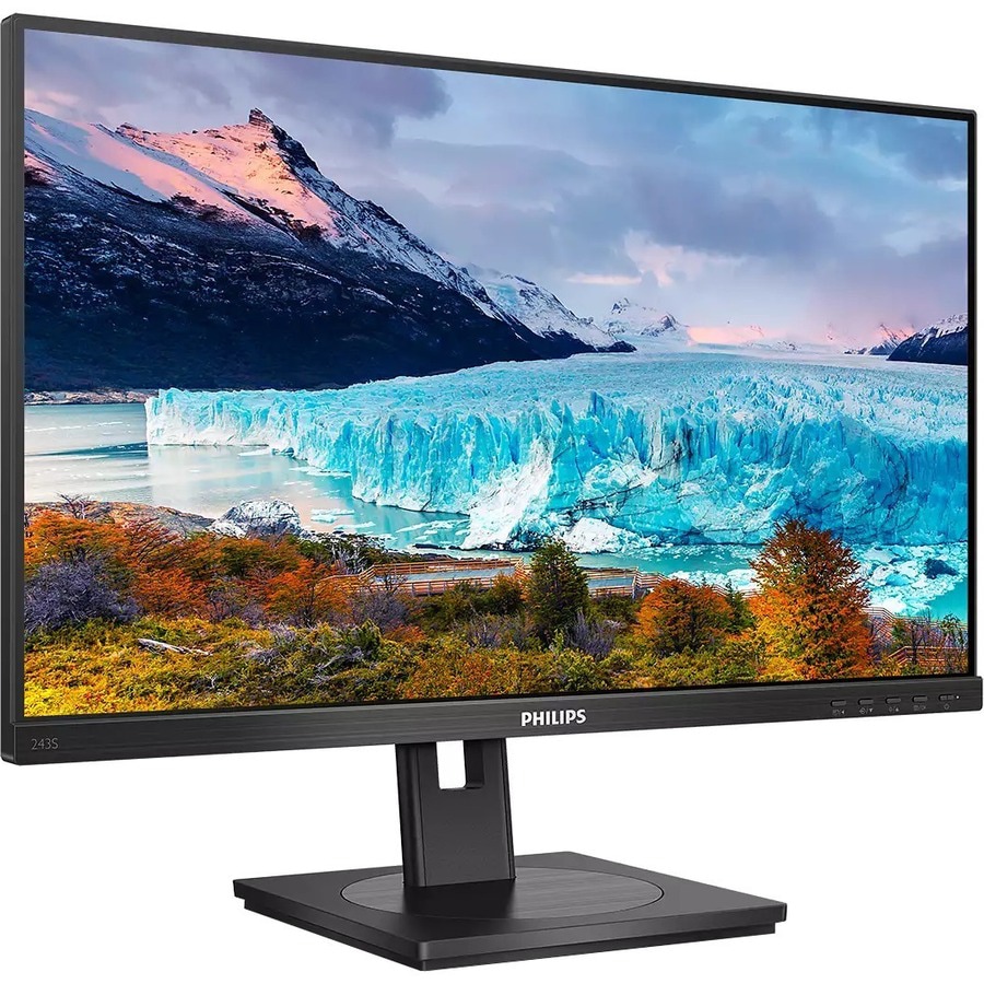 Philips 243S1 24" Class Full HD LCD Monitor - 16:9 - Black