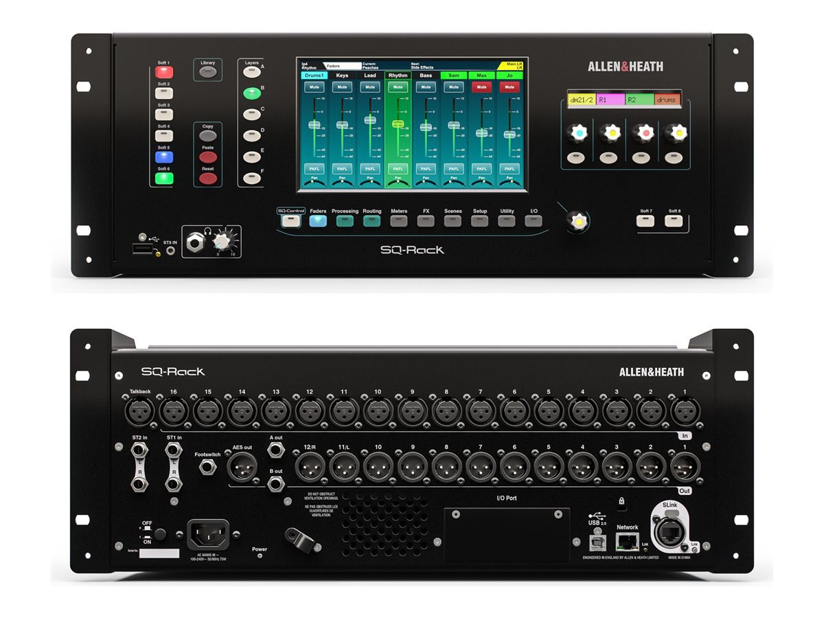 Allen & Heath SQ Rack digital mixer - 48-channel