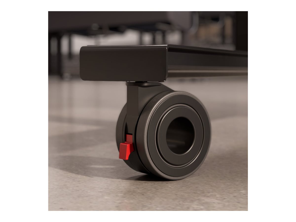 Heckler H904 - caster - black (pack of 4)