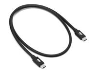 OWC 0.8M (31.5") Thunderbolt 5 (USB-C) Cable Black for Thunderbolt And USB-C Devices - Black