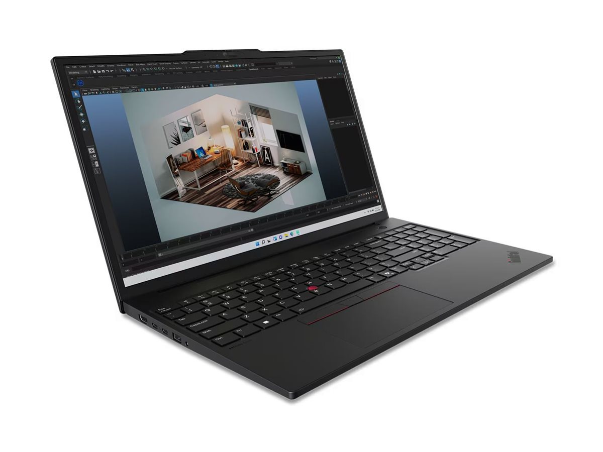 Lenovo ThinkPad P16s Gen 3 - AI Ready - 16" - Intel Core Ultra 7 - 155H - 32 GB RAM - 512 GB SSD