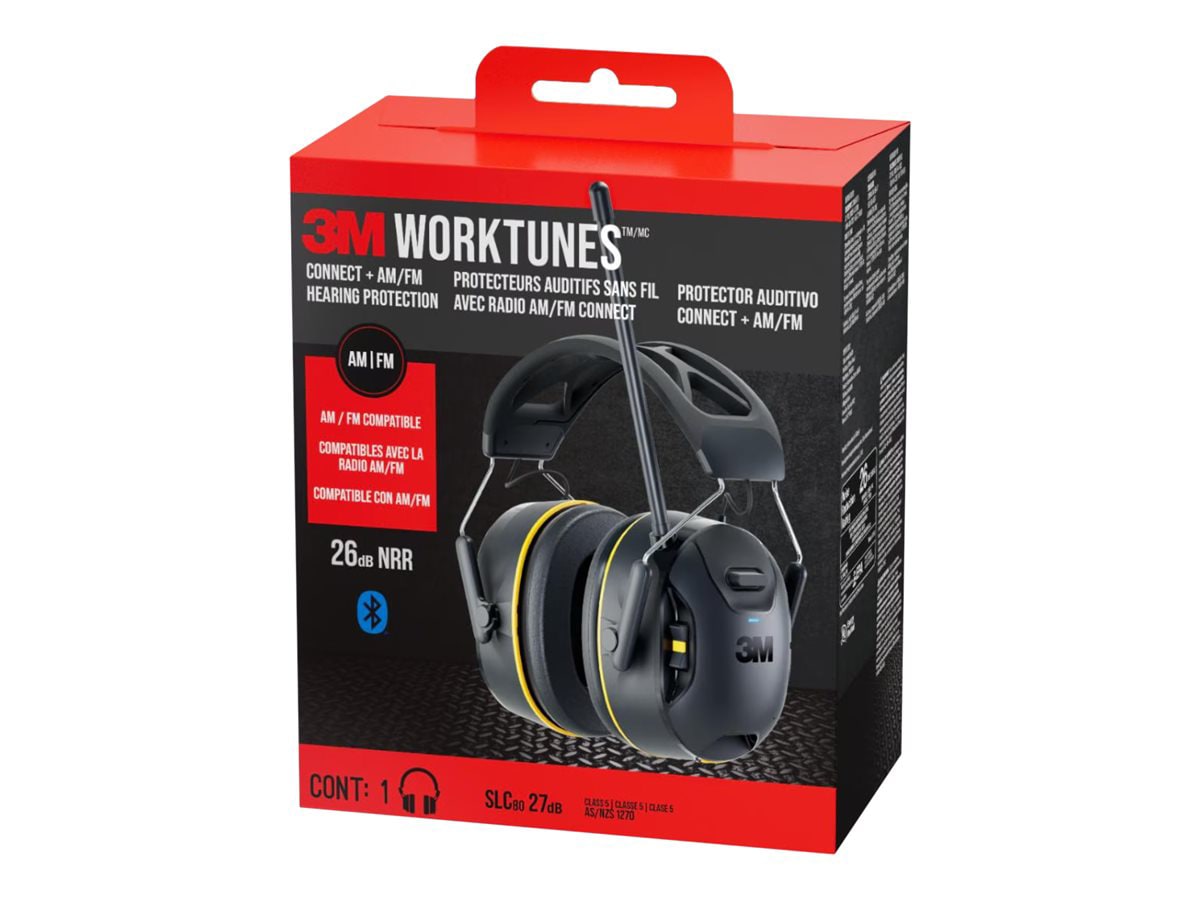 3M WorkTunes Connect + AM/FM - headset with radio