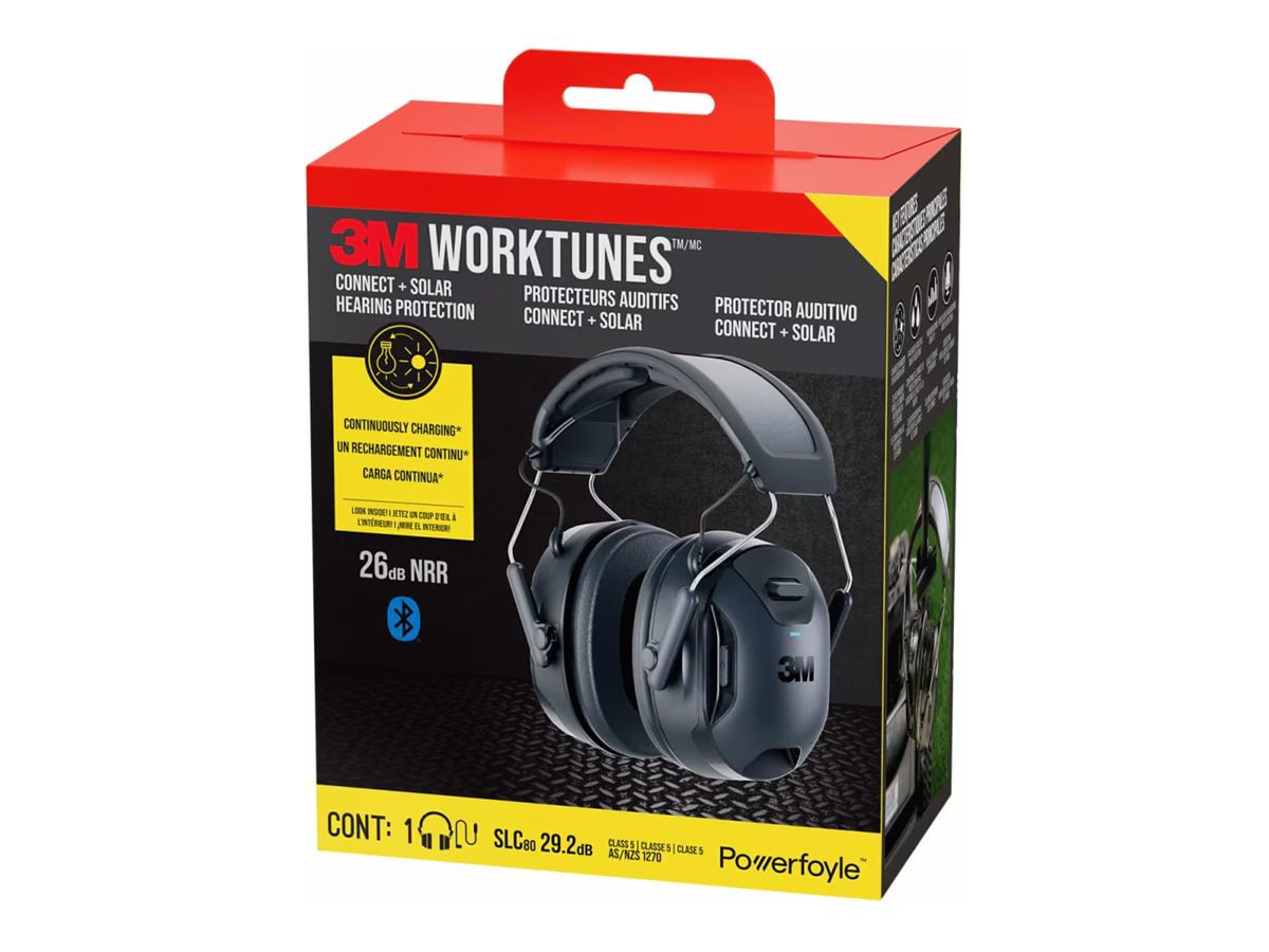 3M WorkTunes Connect + Solar - headset