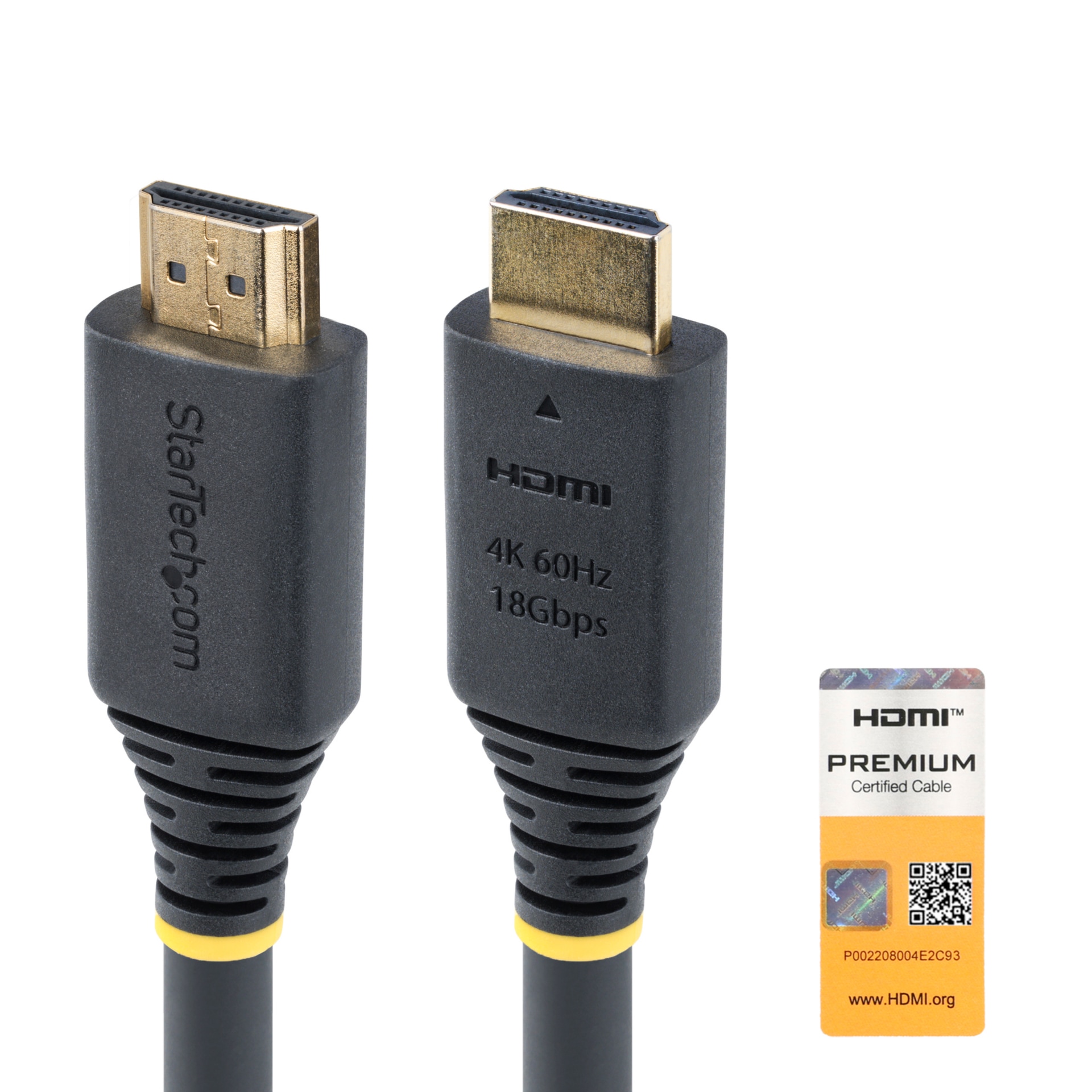 StarTech.com 35ft (10.6m) Active High Speed HDMI Cable, 4K 60Hz/1440p 144Hz