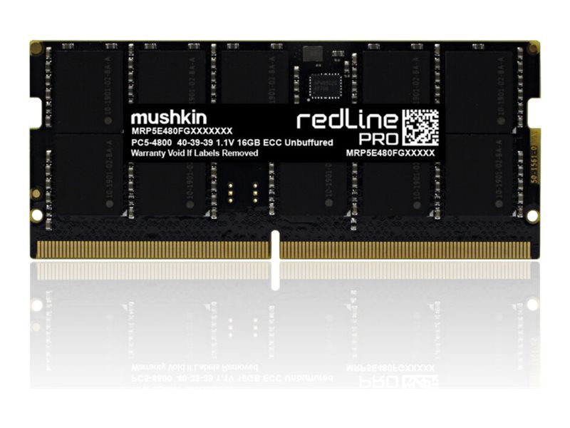 Mushkin Redline Pro - DDR5 - module - 32 GB - SO-DIMM 262-pin - 2800 MHz /