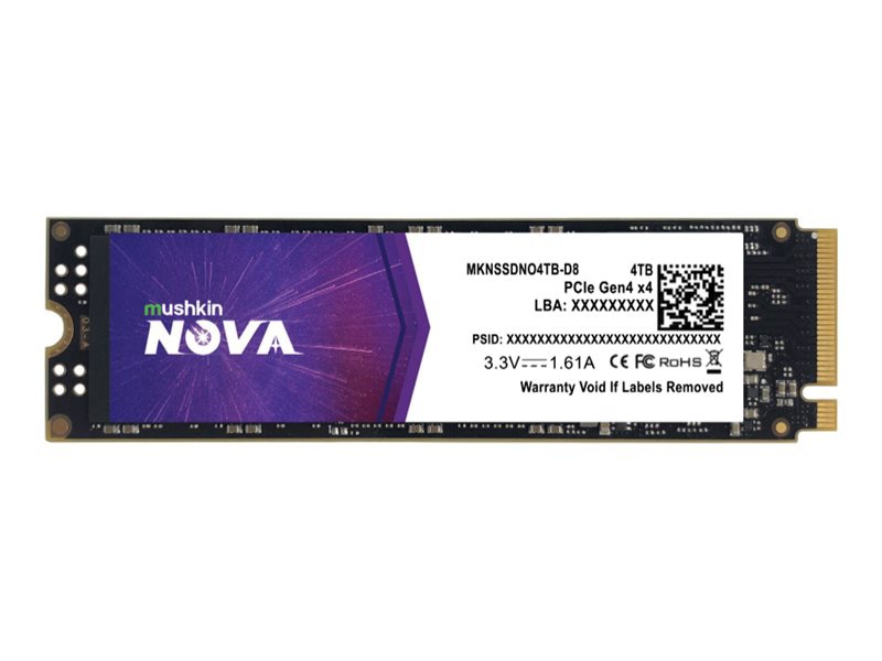 Mushkin NOVA - SSD - 4 TB - PCIe 4.0 x4 (NVMe)