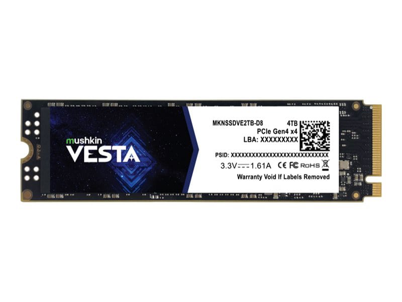 Mushkin VESTA - SSD - 2 TB - PCIe 4.0 x4 (NVMe)