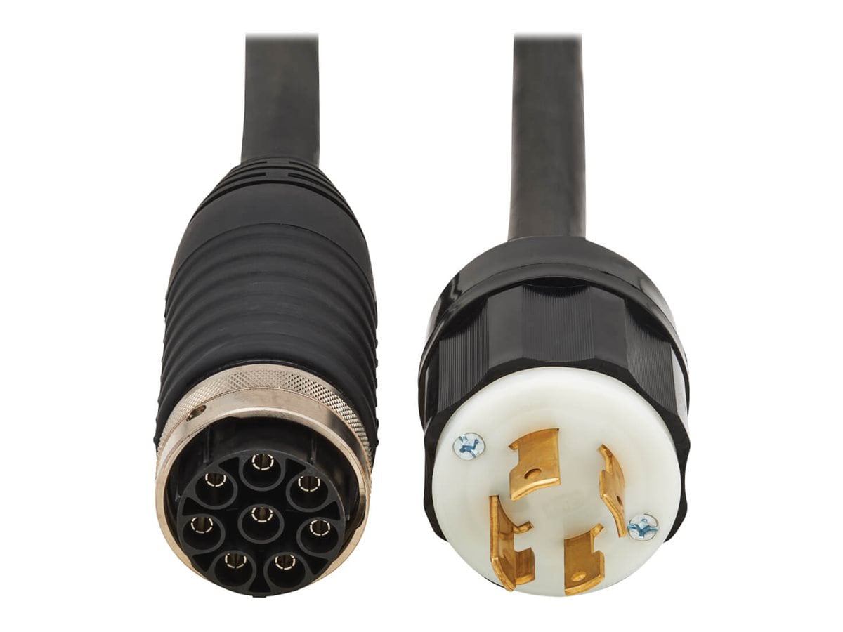 Eaton Power Cord for Select Universal PDUs - 8600VA 208V Delta 3-Phase, L15-30P Input, 30A, 10 ft. (3.05 m) - power