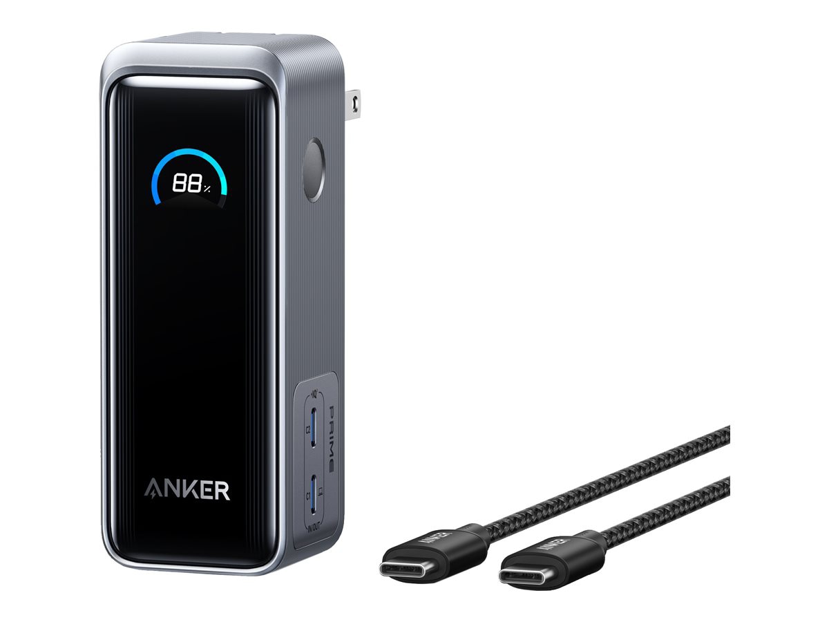 Anker Prime Fusion - power bank / power adapter - 65 Watt - 9600 mAh