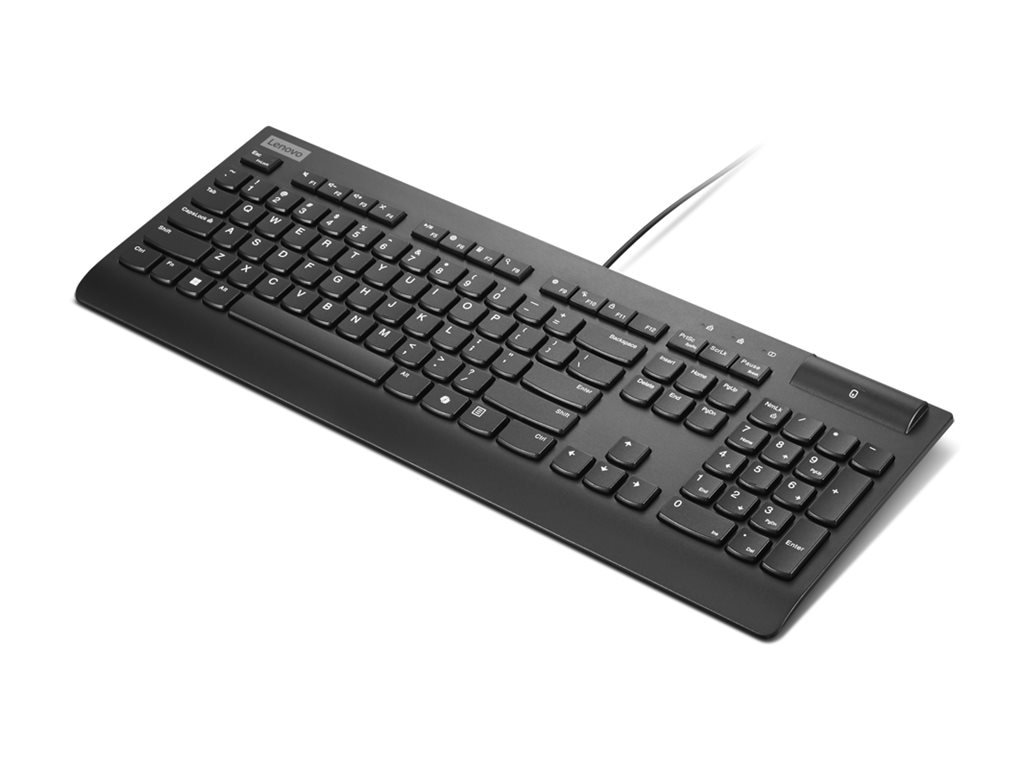Lenovo Smartcard II - keyboard - QWERTY - Canadian French - black Input Dev