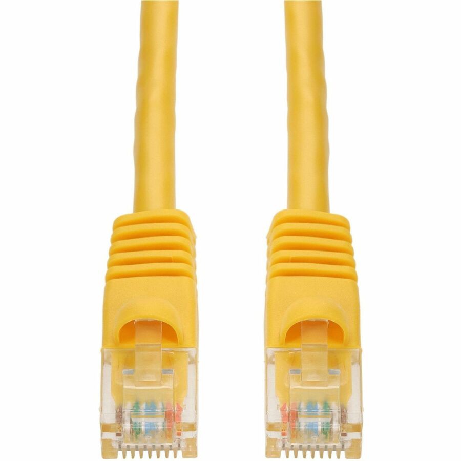 Proline 125ft Yellow CAT 6 PVC Ethernet Cable Snagless Bubble Boot RJ-45 M/