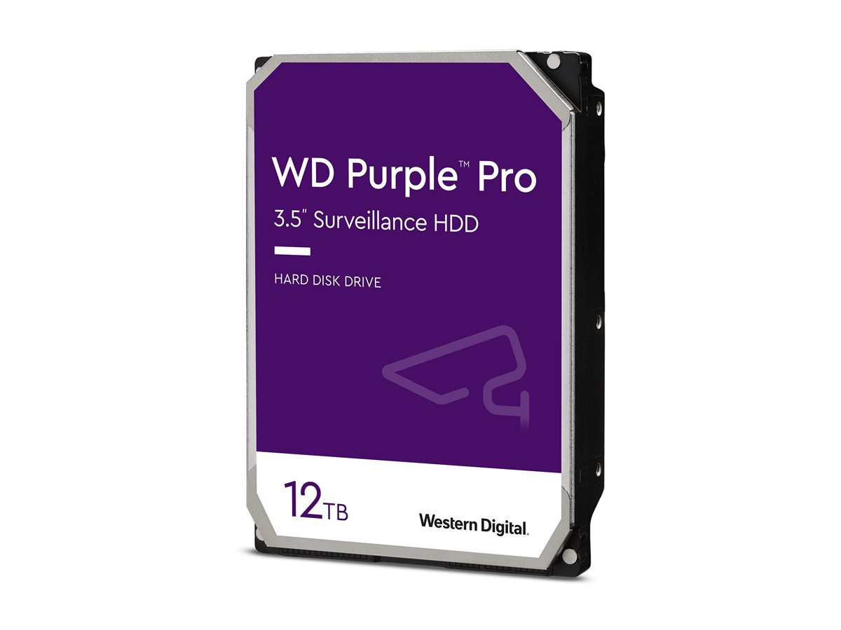 WD Purple Pro WD122PURP - hard drive - 12 TB - SATA 6Gb/s