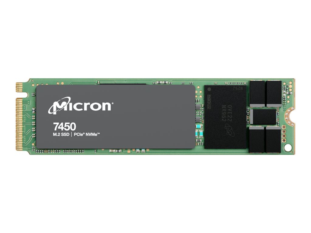 Micron 7450 MAX - SSD - Enterprise, Mixed Use - 400 GB - PCIe 4.0 x4 (NVMe) - TAA Compliant
