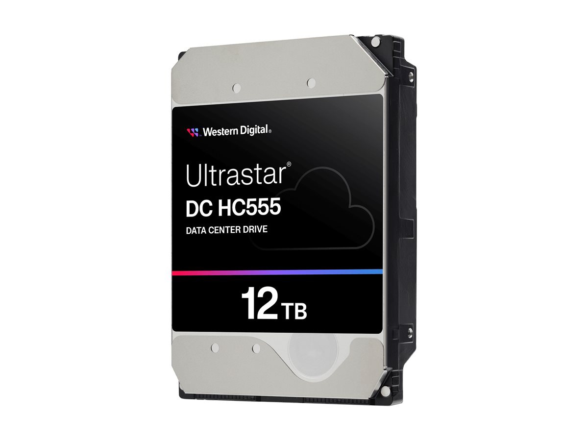 WD Ultrastar DC HC555 - hard drive - Data Center - 12 TB - SAS 12Gb/s