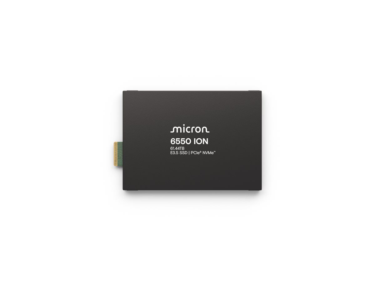 Micron 6550 ION - SSD - Enterprise - 61.44 TB - PCI Express 5.0 x4 (NVMe) -