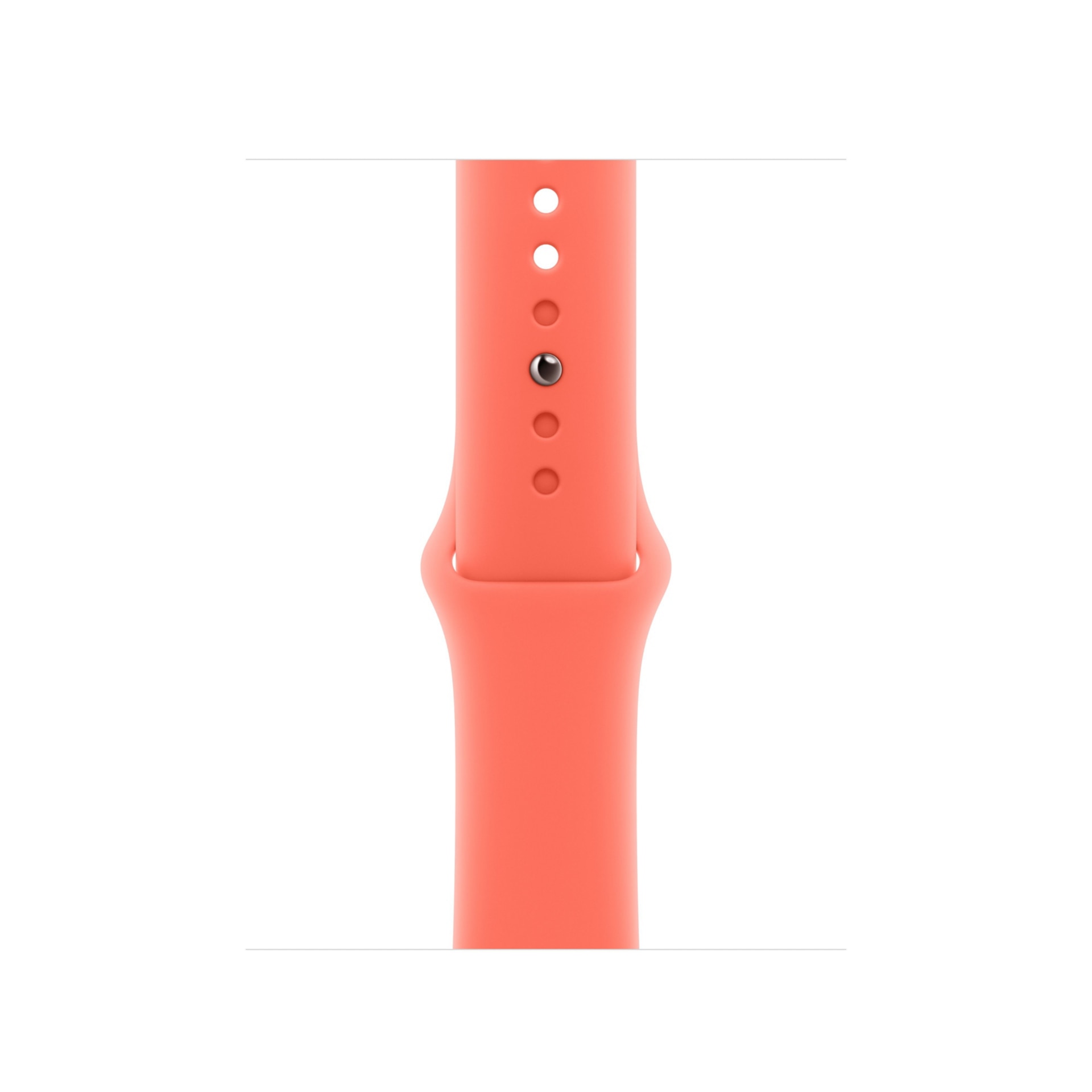 Apple Sport Band - S/M - Tangerine - For 42mm Case