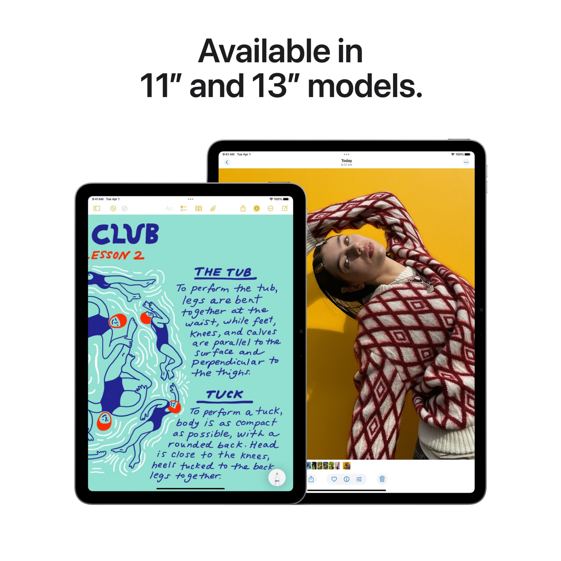 Thumbnail 4 of 13 for Apple 11-inch iPad Air - M3 - Wi-Fi - tablet - 128 GB - Starlight