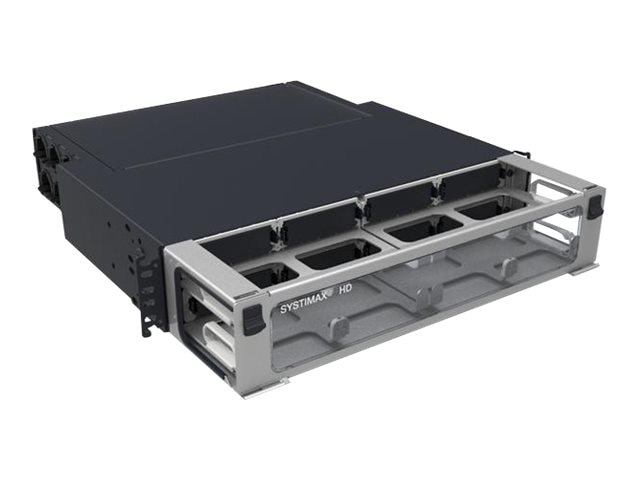 SYSTIMAX HD-2U - fiber optic cassette blank panel (8 slots) - 2U