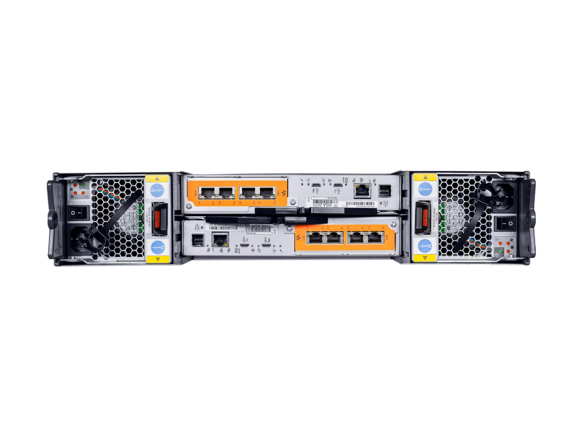 Thumbnail 3 of 3 for HPE Modular Smart Array 2070 10GBASE-T iSCSI SFF Storage - 7th Generation - solid state / hard drive array