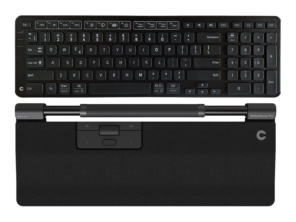 Contour RollerMouse Pro - centred mouse - regular - Bluetooth, USB-C - with