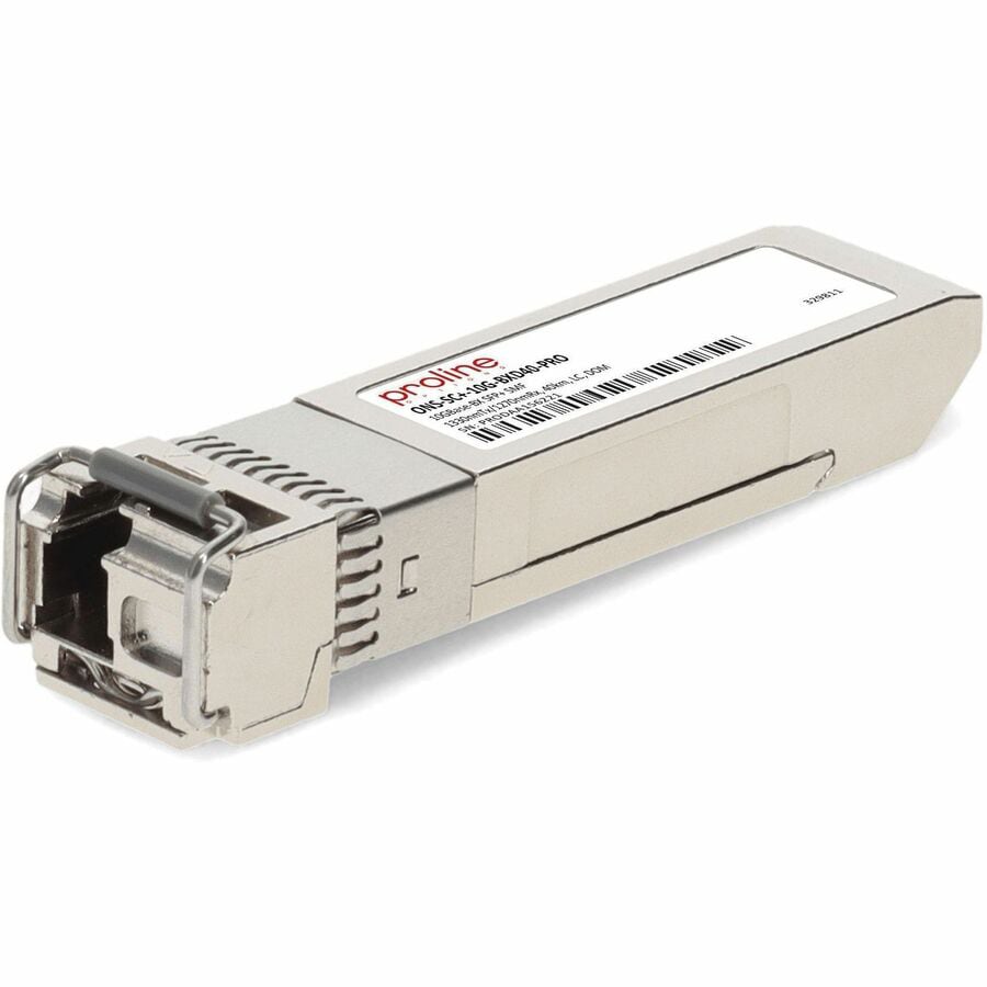 Proline Cisco ONS-SC+-10G-BXD40 Compatible TAA 10GBase-BX SFP+ Transceiver (SMF, 1330nmTx/1270nmRx, 40km, LC, DOM)