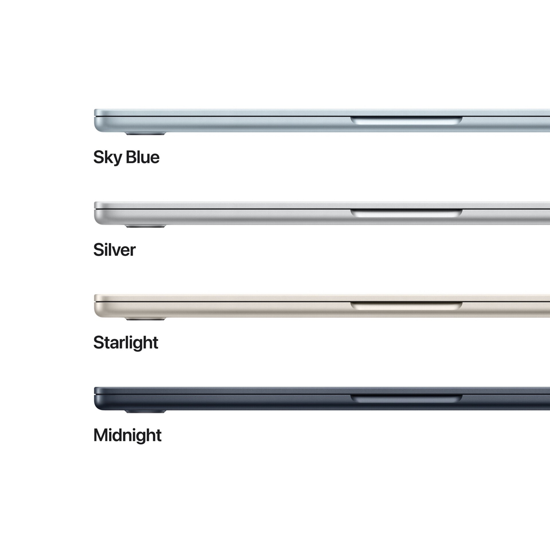 Thumbnail 3 of 11 for Apple MacBook Air - 13" - M4 - 10-core CPU - 8-core GPU - 16 GB RAM - 256 GB SSD - Midnight