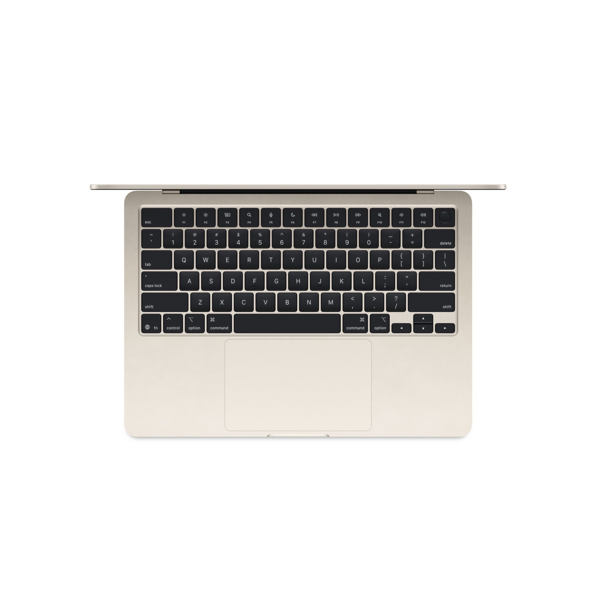 Thumbnail 2 of 11 for Apple MacBook Air - 13" - M4 - 10-core CPU - 10-core GPU - 24 GB RAM - 1 TB SSD - Starlight