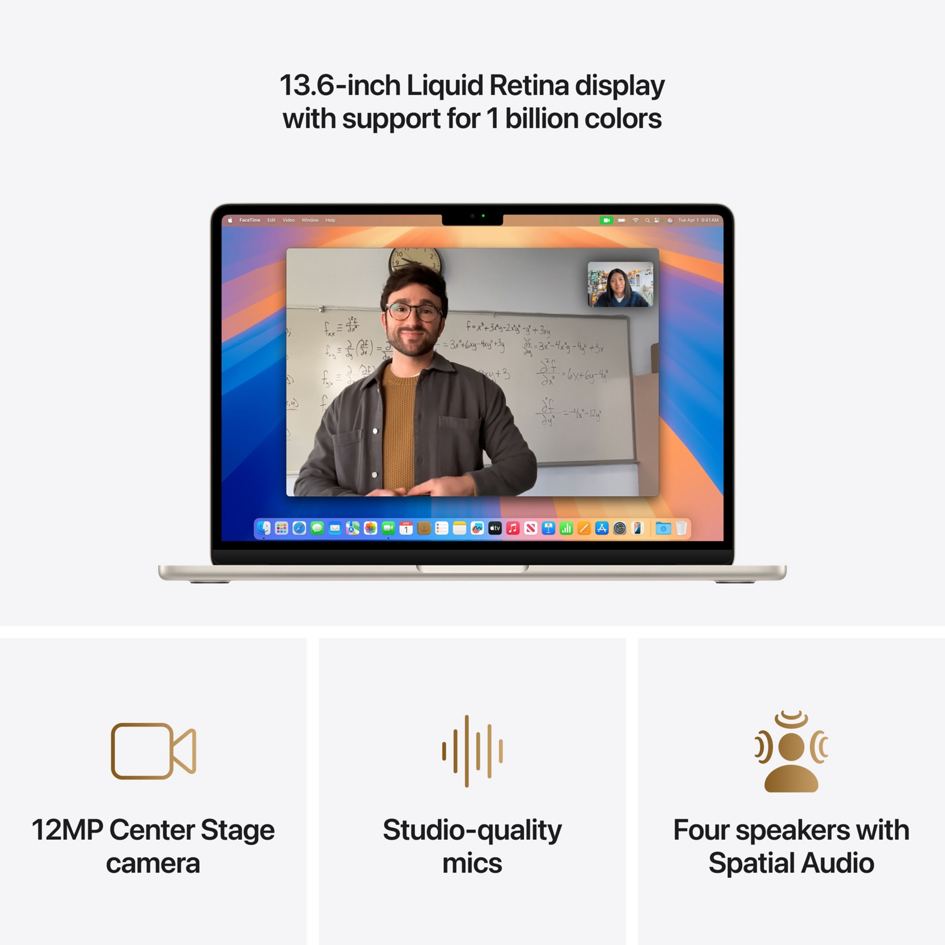 Thumbnail 5 of 11 for Apple MacBook Air - 13" - M4 - 10-core CPU - 10-core GPU - 24 GB RAM - 1 TB SSD - Starlight