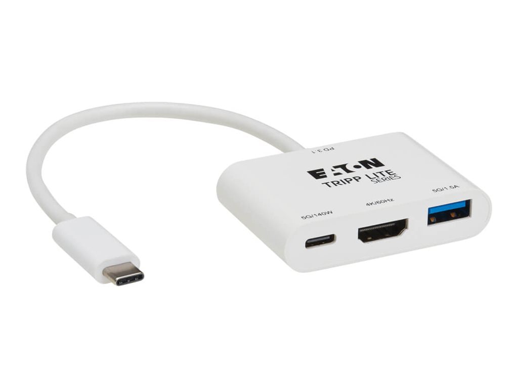 Eaton Tripp Lite series USB C Multiport Adapter 4K60Hz HDMI, USB-A/USB-C Hu