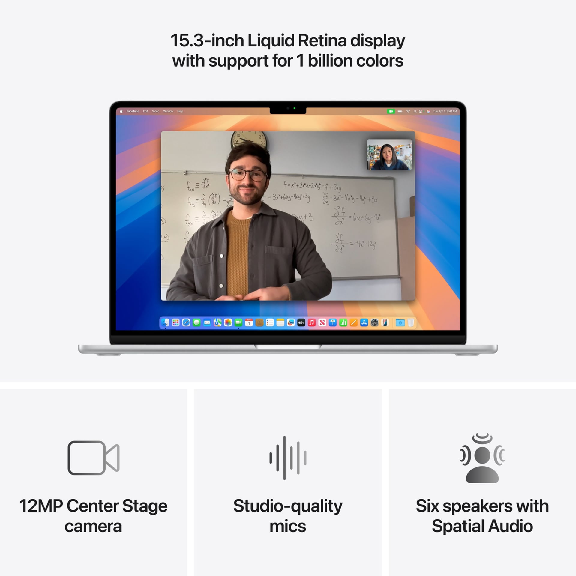 Thumbnail 5 of 11 for Apple MacBook Air - 15" - M4 - 10-core CPU - 10-core GPU - 32 GB RAM - 2 TB SSD - Sky Blue