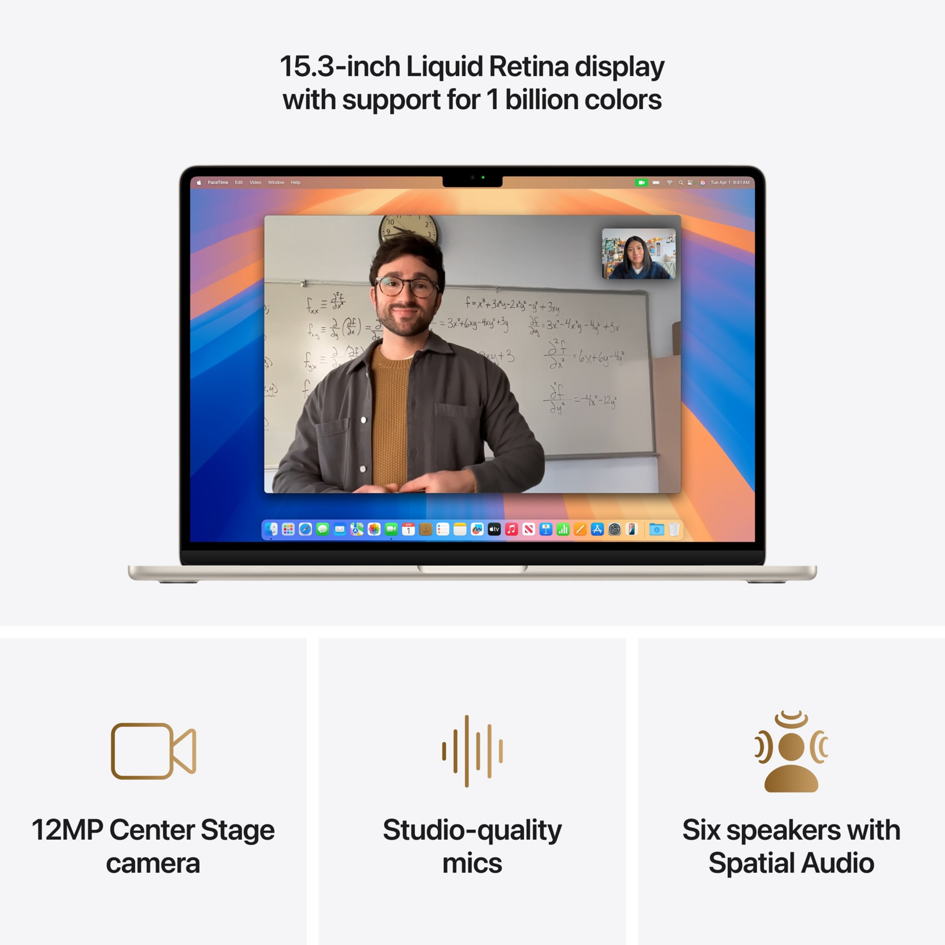 Thumbnail 5 of 11 for Apple MacBook Air - 15" - M4 - 10-core CPU - 10-core GPU - 16 GB RAM - 512 GB SSD - Starlight