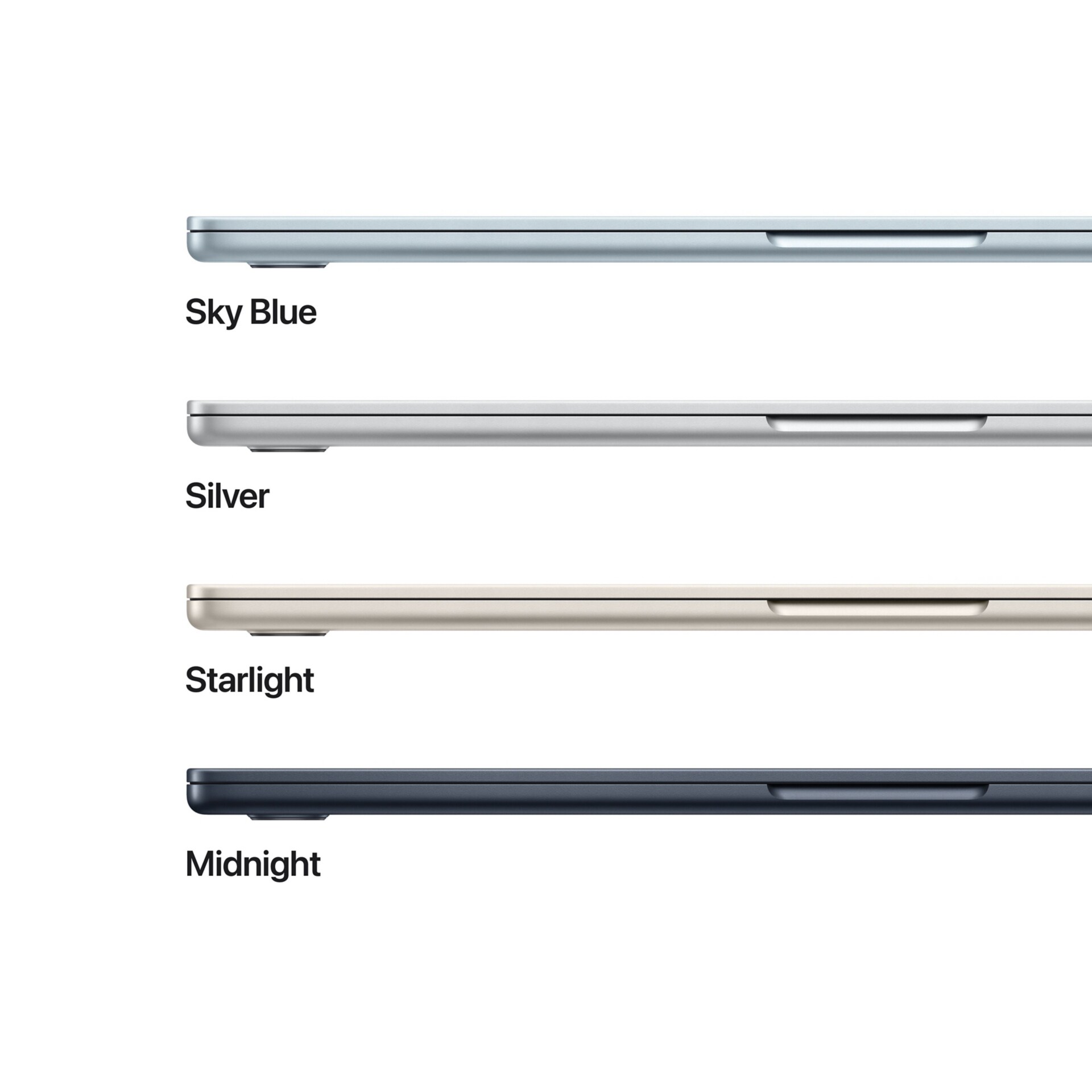 Thumbnail 3 of 11 for Apple MacBook Air - 15" - M4 - 10-core CPU - 10-core GPU - 16 GB RAM - 1 TB SSD - Sky Blue